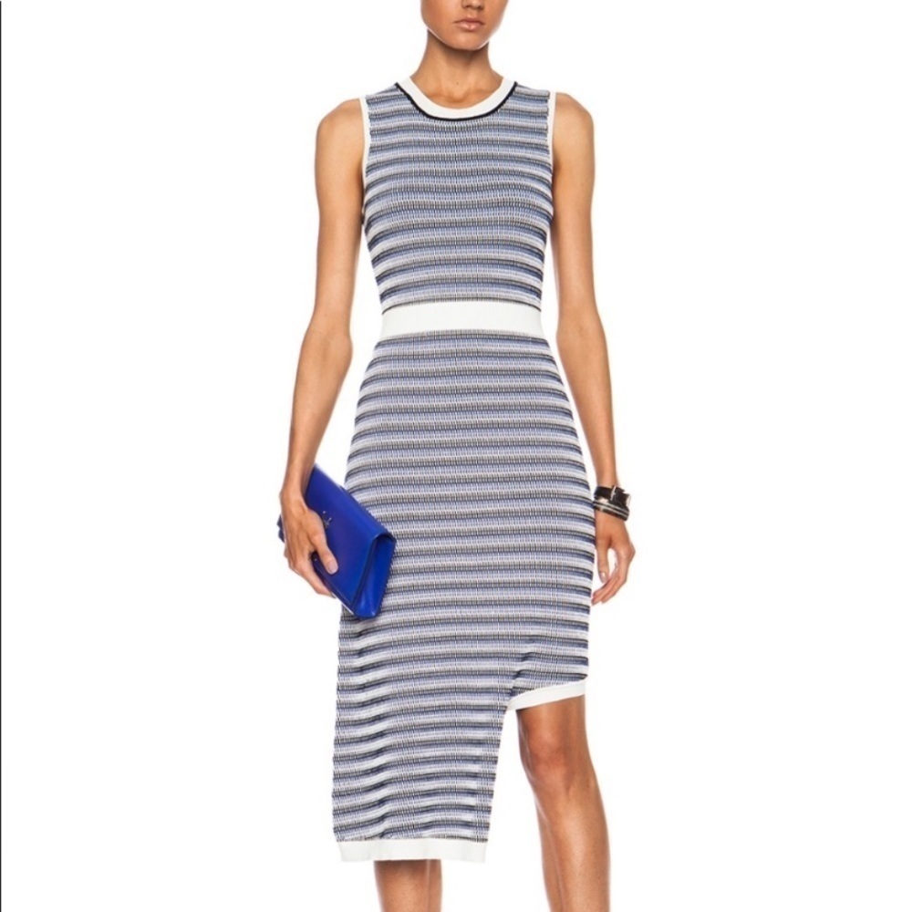 Opening Ceremony Microcable Stretch Knit Dress
